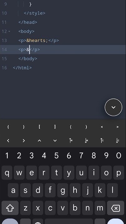 How to use symbol in html | html symbol #coding #viral #html - YouTube