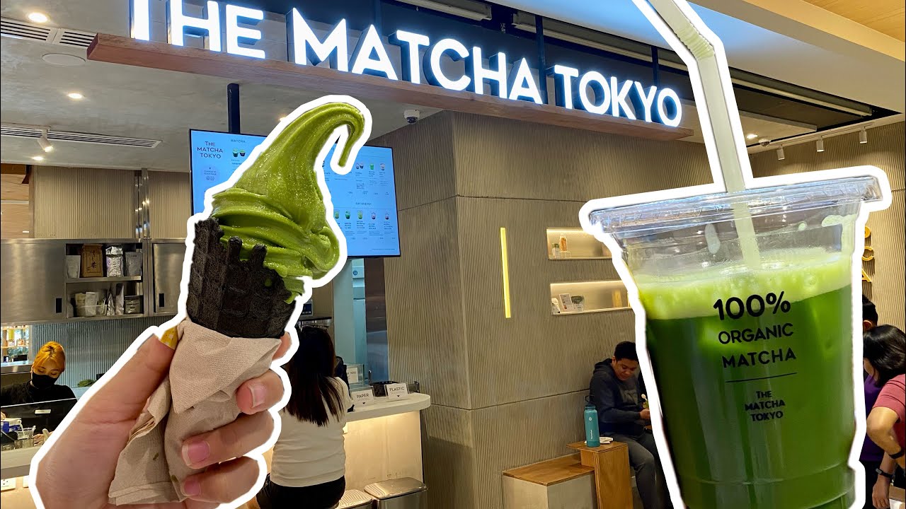 New The Matcha Tokyo Matcha Cafe at MITSUKOSHI BGC