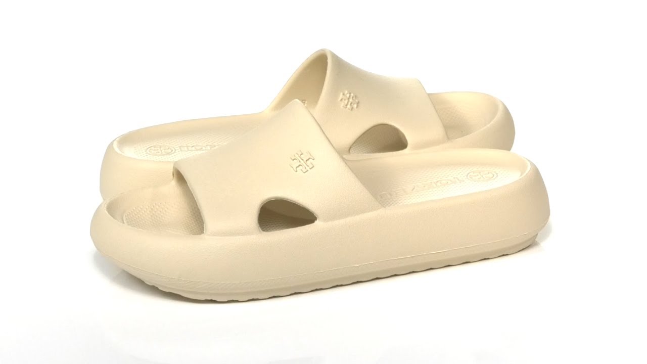 Tory Burch Shower Slide SKU: 9677422 - YouTube