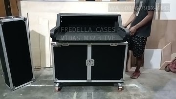 Hardcase, Hard case, flightcase mixer midas m32 live.
