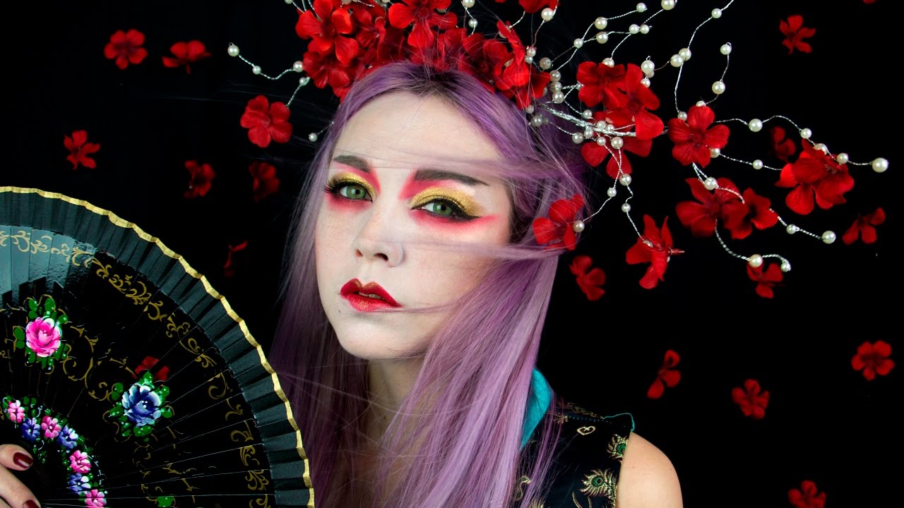 Modern Geisha Make Up Look You