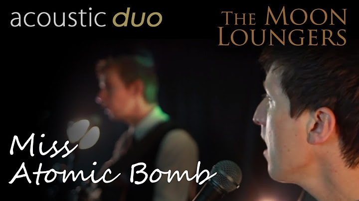 Miss Atomic Bomb Cover version - Cover performance video thumbnail