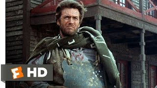 A Fistful of Dollars (8/9) Movie CLIP  Aim for the Heart (1964) HD