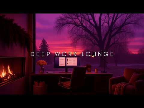 Cover Deep House Lounge 2025  Ambient Keys – Study & Work Lounge