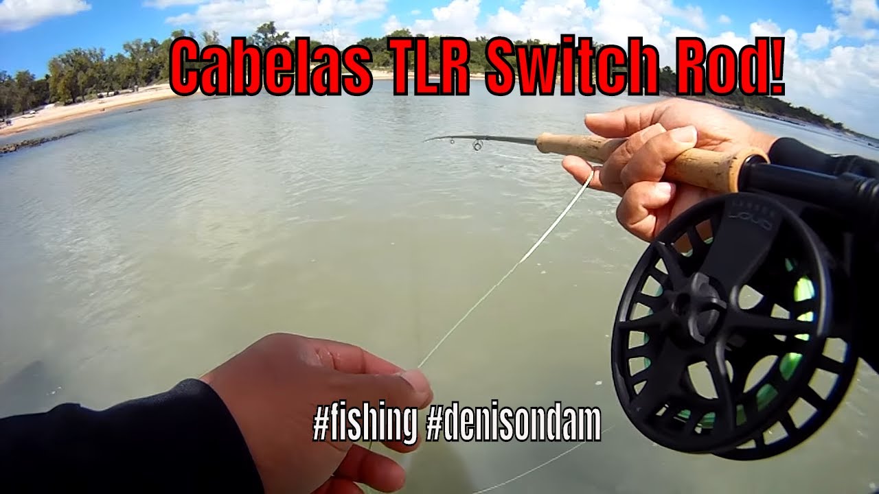 Fishing Denison Dam with the Cabelas TLR Switch Rod 