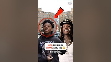 IShowSpeed Pulls Up To Oblock & Did This😳 #ishowspeed #oblock