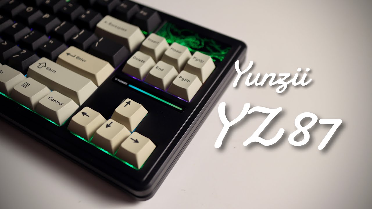 Yunzii YZ87 | Unboxing, Sound test, Review - YouTube
