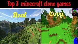 Top 3 Games Like Minecraft for Android in 2021| Copy Games of Minecraft offline | Hindi | screenshot 4