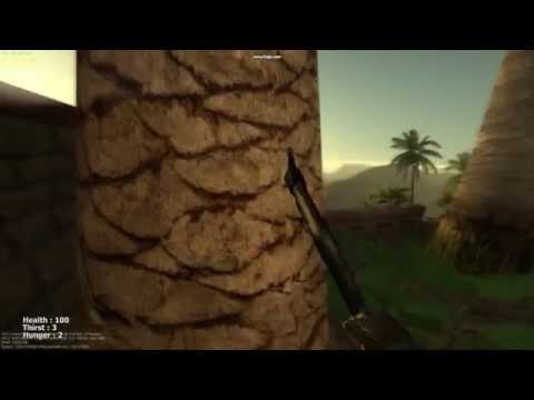Tree Cutting Test - My Survival Hunting Game / Unity3D