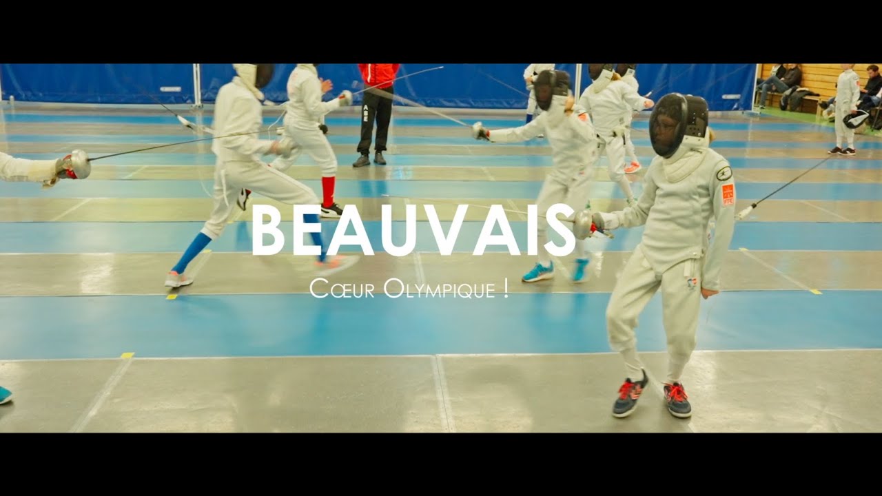 [ #JO2024 ] À la découverte de l' #escrime à #Beauvais