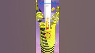 stack ball gameplay most satisfying game #stackball #games #stackballgame #roblox #viral #puzzle