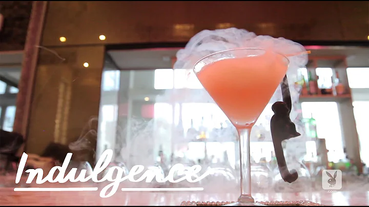 A Dry Ice Vodka Cocktail - The Sabrinatini