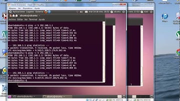 Ping entre dos maquinas virtuales con ubuntu