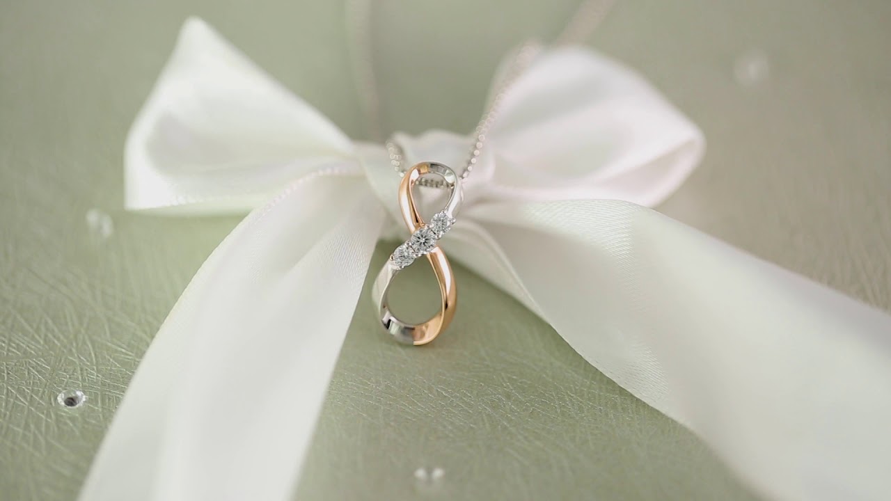 Angelady 925 Sterling Silver Infinity 8 Collection Necklace