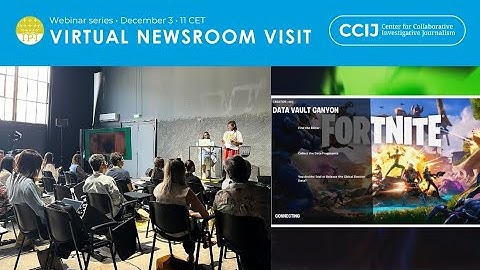 Virtual Newsroom Visit to CCIJ