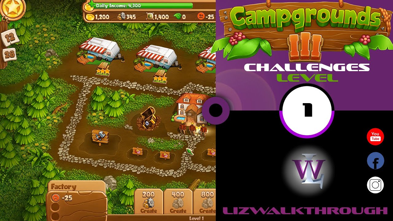 Campgrounds 3 Challenges Level 1 Walkthrough YouTube campgrounds-3-challenges-level-1-walkthrough-youtube