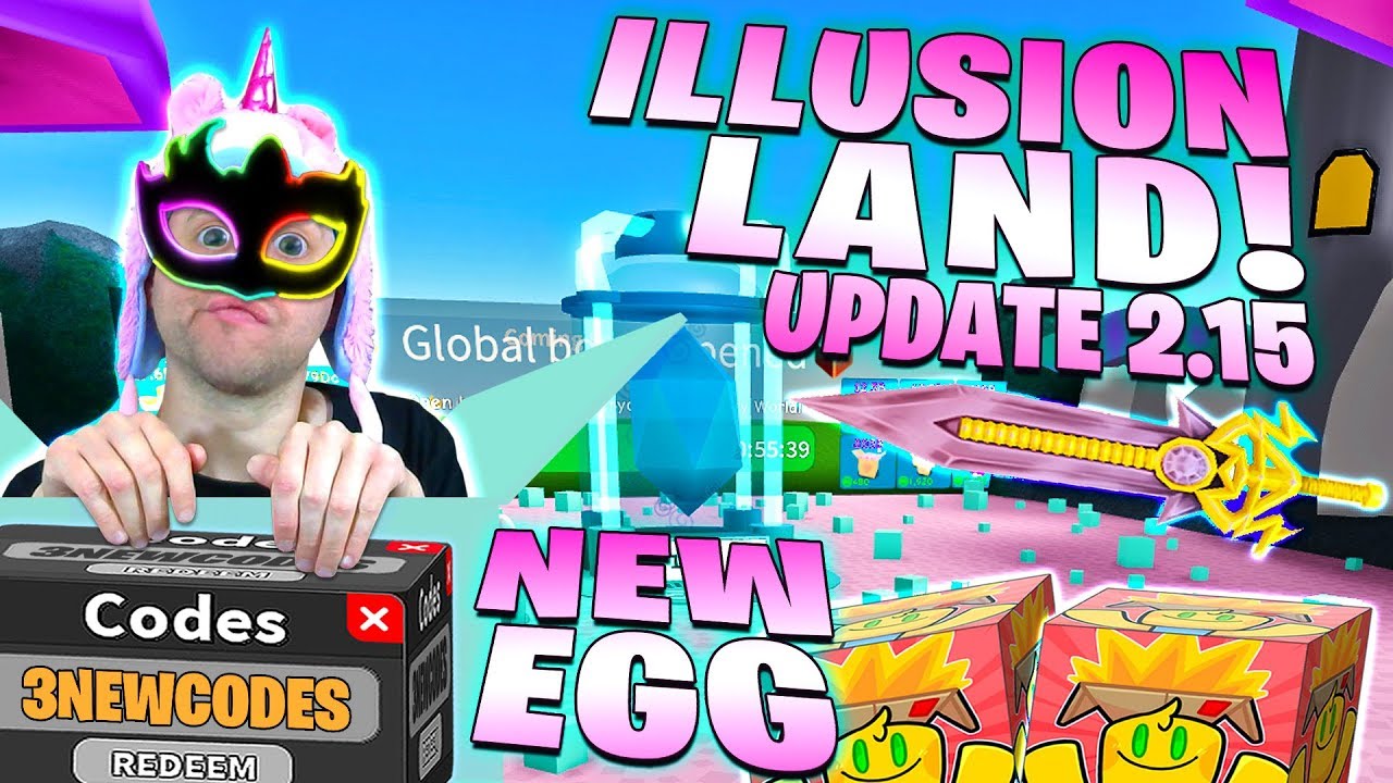 Steam Community Video New Illusion Land Codes Illusive Egg Pets Mythical O Roblox Unboxing Simulator Update 2 15