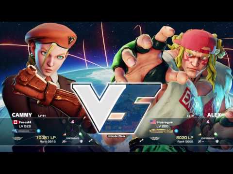 League DOWN. ForestCammyVideos 453 STREET FIGHTER V_20170112234023
