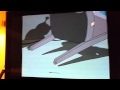 Nibblers shadow in the pilot episode of futurama