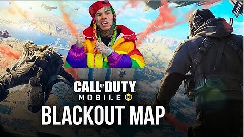BATTLE ROYAL WITH 6ix9ine : Blackout map/Full gameplay (android/ iOS)