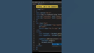 Copy to clipboard using JavaScript #coding #javascript