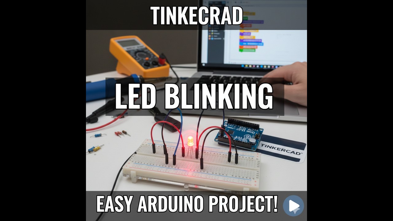 Led Blinking With Microcontroller LED Blinking Controlling by microcontroller - YouTube