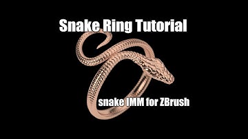 SNAKE IMM for ZBrush tutorial- QUICK AND EASY!