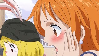 Nami is Shocked to See Luffy's First Kiss | One Piece