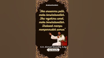 Gus Muwafiq-Perbanyak Sholawat#gus muwafiq terbaru 2023