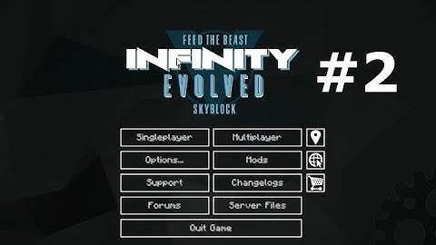 Infinity Evolved Skyblock S1 E2 Heavy Sieve