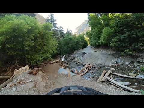 Damage Report  Santaquin Canyon July 2021