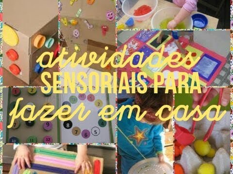 ATIVIDADES SENSORIAIS PARA FAZER EM CASA E APREDENDO SOBRE AUTISMO - MAIRY RIBEIRO