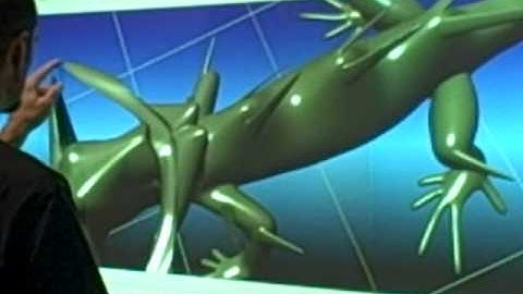 AU2008 Autodesk Labs Booth Touch Wall and Autodesk Mudbox