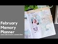 February Look at Memory Planner Pages