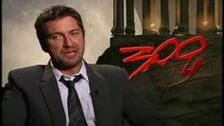 300 Gerard Butler interview