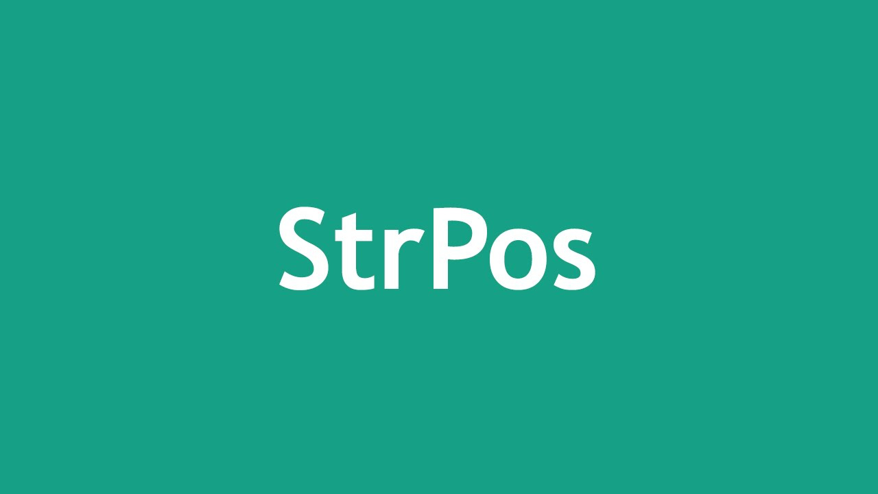 php strpos  New Update  [ PHP 5 In Arabic ] #56 - String Functions - StrPos, StriPos, StrrPos