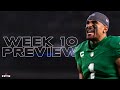 NFL Week 10 FANTASY Football PREDICTIONS You NEED to Know!