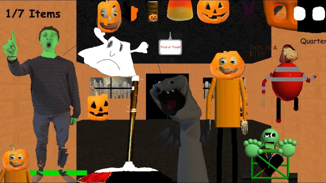 Baldi's Halloween Party - Baldis Basics MOD APK for Android Download