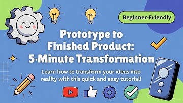 Prototype to Finished Product :Watch the 5-Minute Transformation 