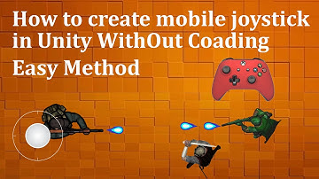 How to create mobile joystick in Unity || CONTROLLER INPUT in Unity! || Joystick for Mobile