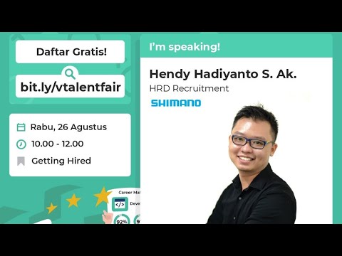 Start Yourself: Becoming A Proper Candidate | Virtual Talent Fair 2020