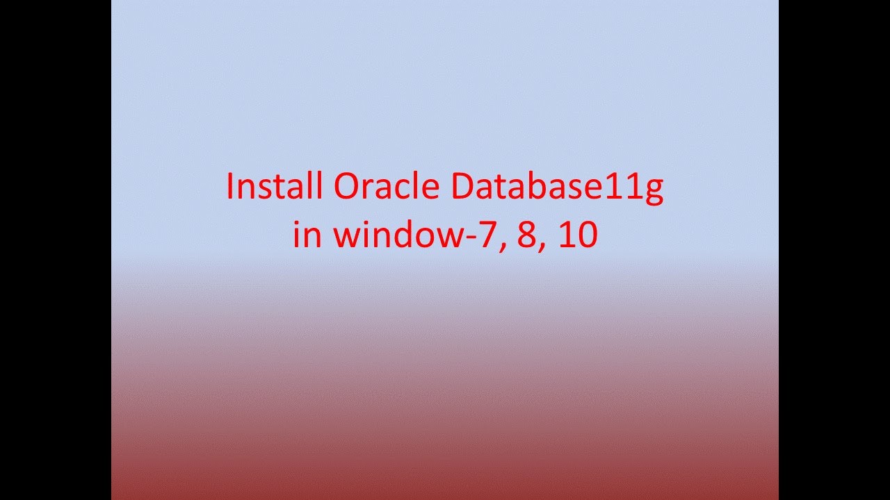 free oracle database download for windows 7 free oracle database download for windows 7