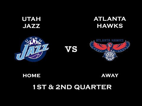 NBA 2K10 Gameplay Utah Jazz Vs Atlanta Hawks 1st 2nd Quarter