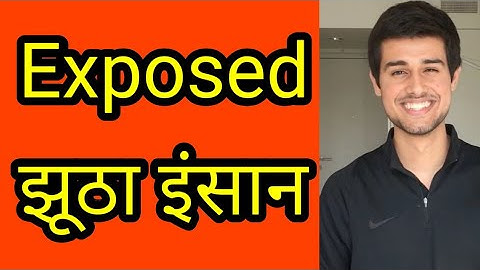 Exposed dhruv rathee on statue of unity video by dhurav rathee