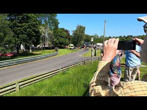 BRM V16 Starting at Prescott Hillclimb, 27/5/2023