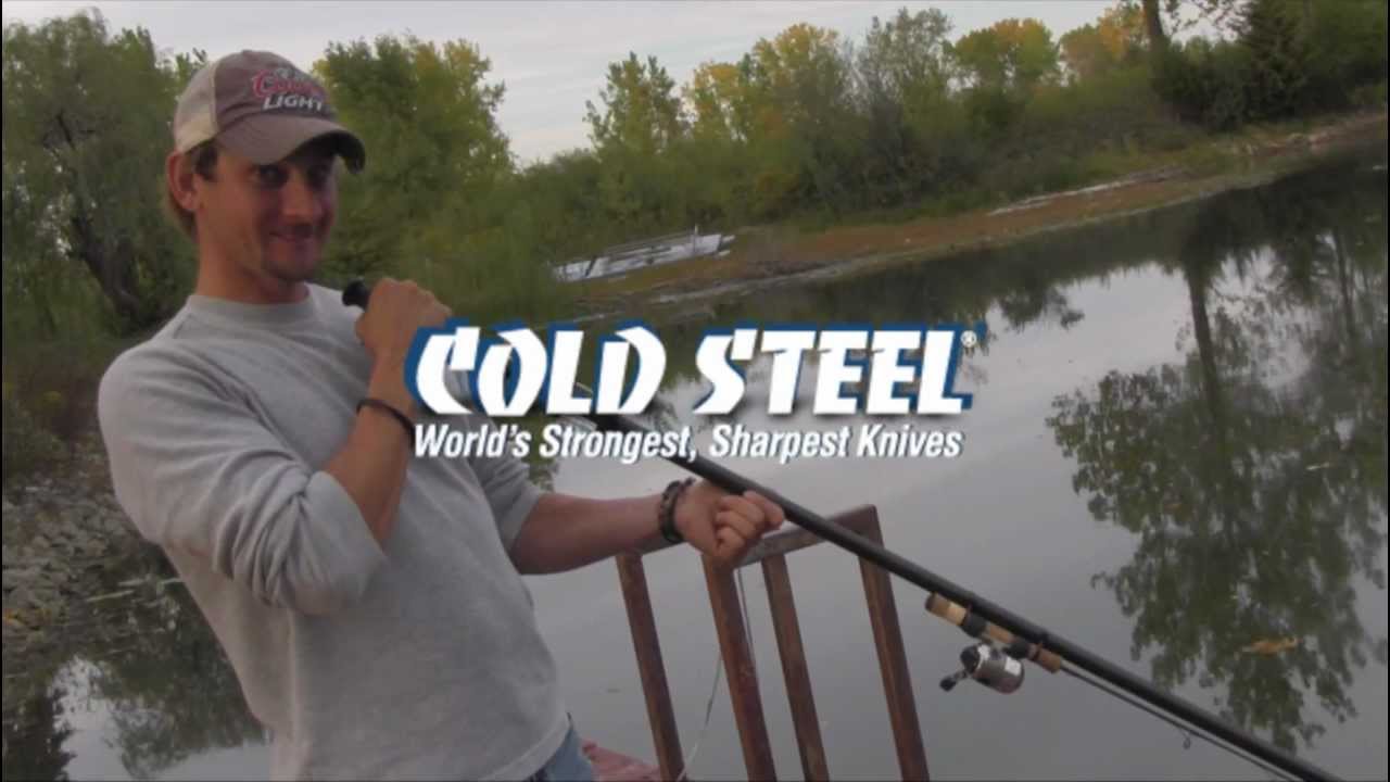 Cold Steel Blowgun fishing 