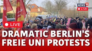 Pro Palestine Protest In Germany LIVE | LIVE From Berlin’s Freie University | Berlin Protest LIVE