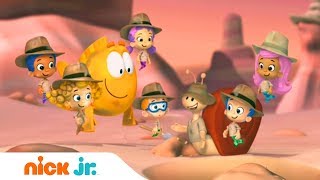 #мультики Археологические раскопки Гуппи и пузырики Nick Jr Россия