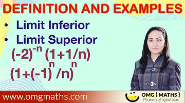 Limit Inferior and limit superior | Definition | Examples | Limit of Sequence | Real Analysis