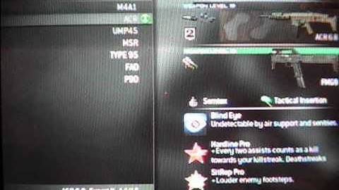 Modern Warfare 3 prestige 4 Custom Classes and Stats